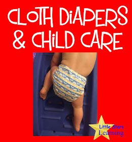 cloth diapers and child care daycare