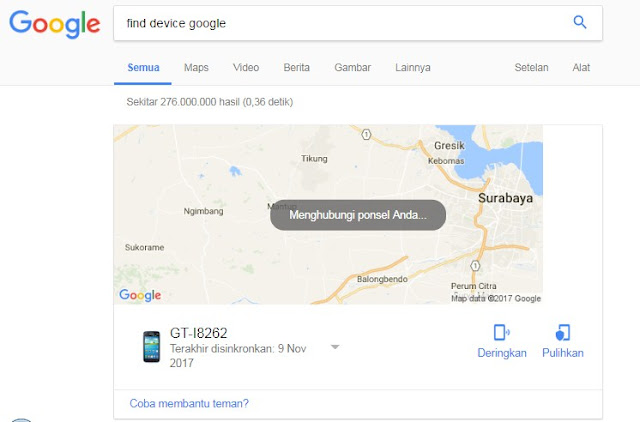 cara melacak hp yang hilang dengan imei, android dalam keadaan mati,  dengan email gmail,  nomor telkomsel, internet tanpa gps, find my device beneran