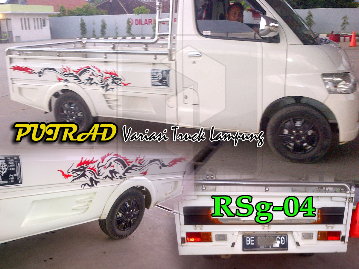 PUTRAD Variasi Truck Lampung Ram Samping Pick Up