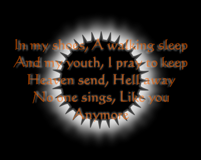 Black Hole Sun - Soundgarden Song Lyric Quote in Text Image