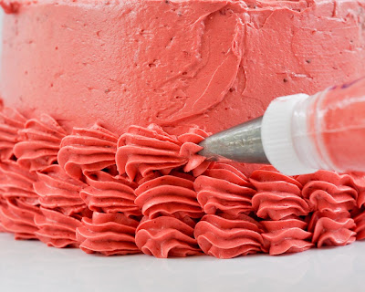 thinner How Cake.jpg icing how Make to Ruffle  to Easy buttercream make