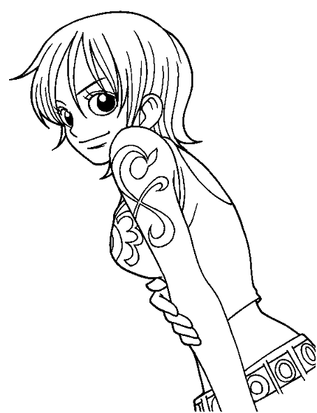 Coloring Pages Anime 4