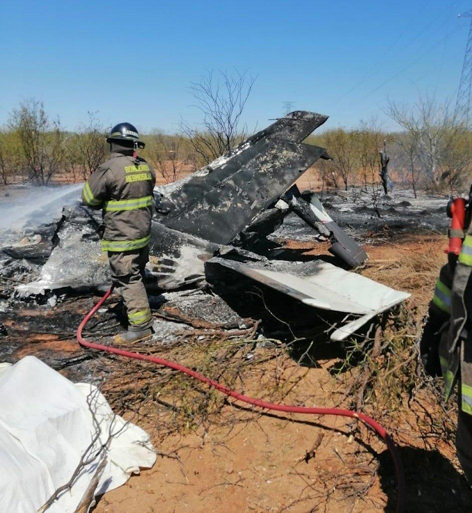 Se accidenta avioneta donde viajaba subsecretario de Desarrollo Económico de Sonora