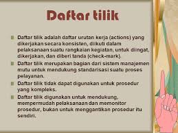 Daftar Tilik 