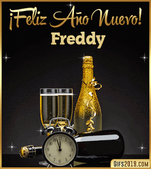 Feliz Año Nuevo Freddy