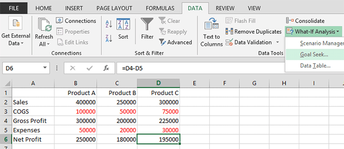 Excel Worksheet