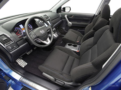 Honda CRV interior view