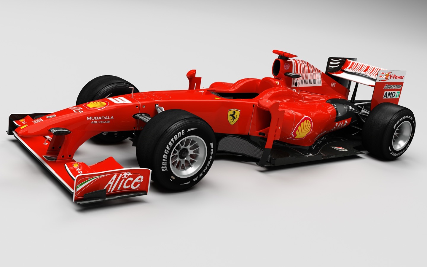 The New Ferrari F1 2012