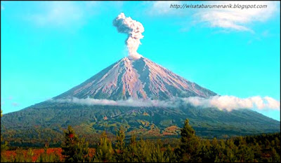 Wisata Gunung Api Yang Masih Aktif Yaitu Gunung Semeru