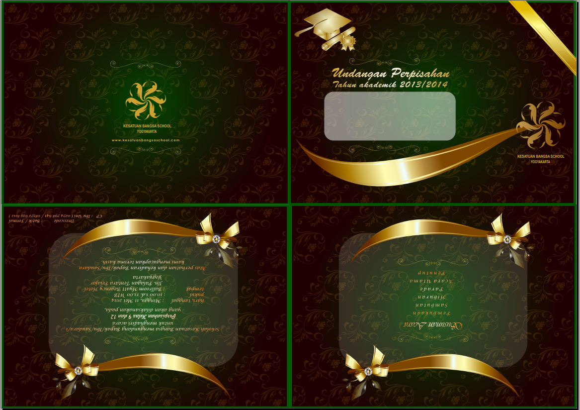 SIGIT PROFILE desain  undangan  dan papan informasi