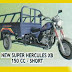 Super HERCULES  XB 150 CC Short - TOSSA Motor