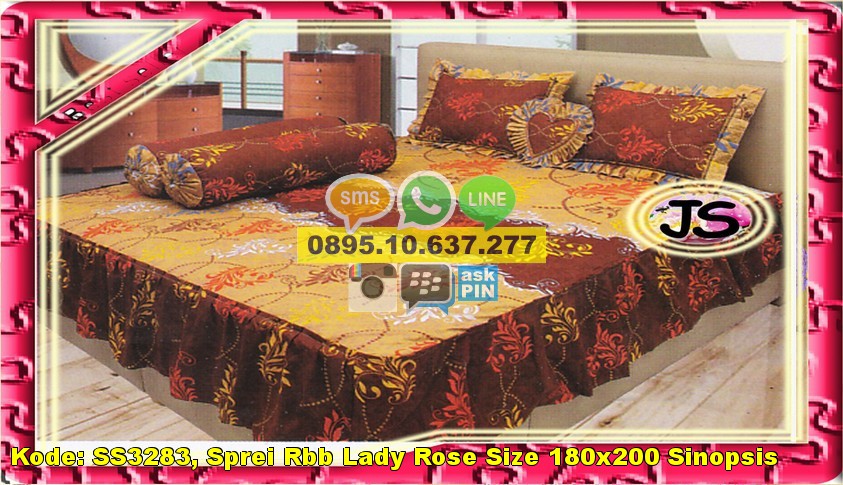  Sprei  Katun Jepang seprai rumbai california