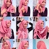 Cara Berhijab Pashmina Satin