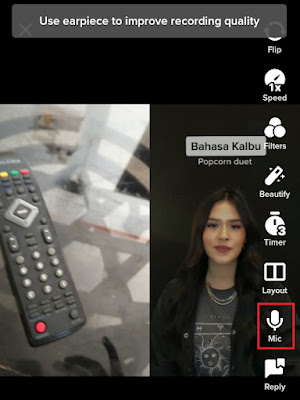 cara duet di tiktok supaya ada suaranya