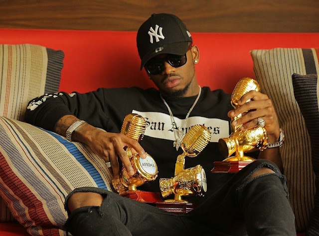 Diamond Platnumz at Afrima 2016