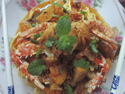 Yan's cottage: MEE KARI SEAFOOD