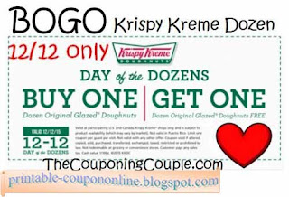 Free Printable Krispy Kreme Coupons