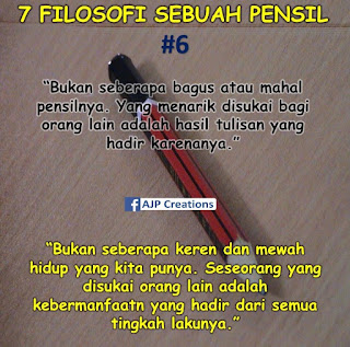  Kata-Kata Bijak Filosofi Pensil