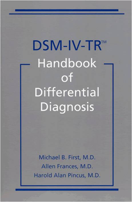 Manual de DSM IV - Diagnstico y estadstico de los trastornos