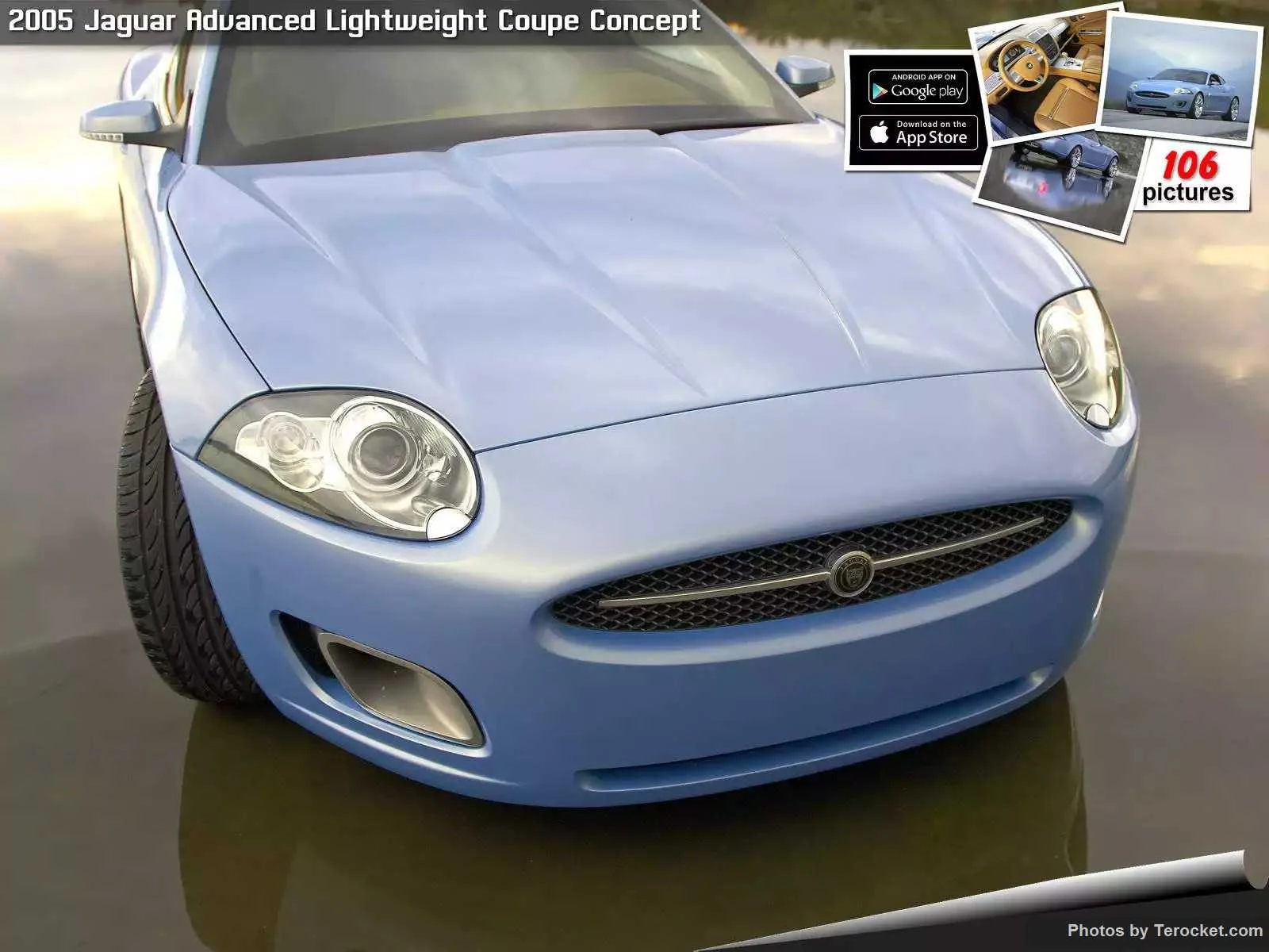 Hình ảnh xe ô tô Jaguar Advanced Lightweight Coupe Concept 2005 & nội ngoại thất