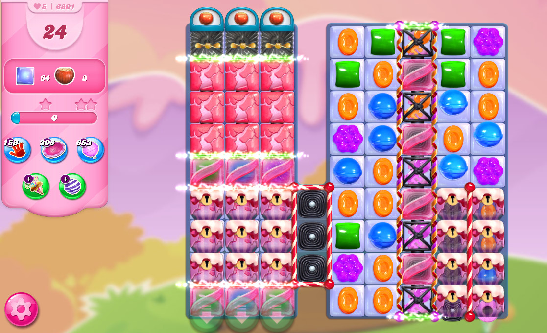 Candy Crush Saga level 6801