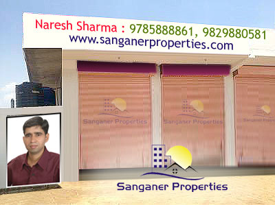 Commercial Shop Space in Mansarovar Road Sanganer