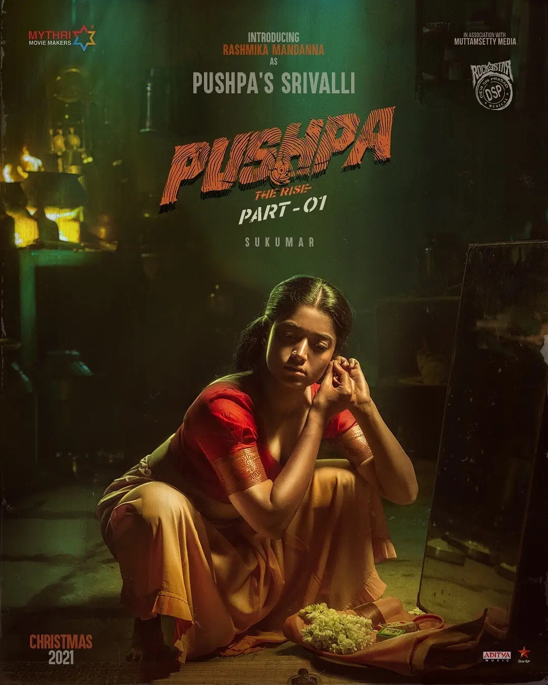 Actress Rashmika Mandanna's first look from Allu Arjun starrer 'Pushpa' unveiled