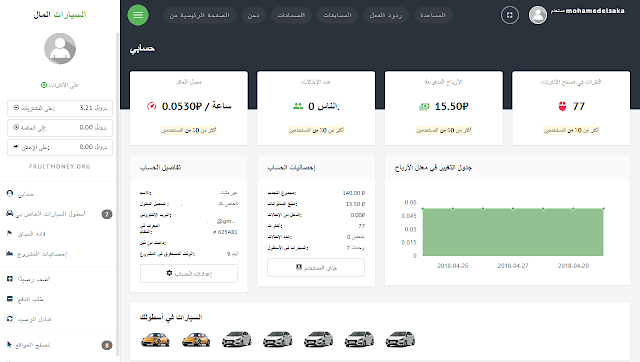 شرح موقع MotorMoney أفضل موقع لربح واسثمار عملة الروبل مجانا 2018