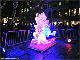 Esculturas de Hielo en Boston: Blink!