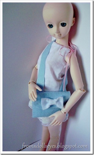 Of Bjd Fashion: Felt Doll-Sized Purses