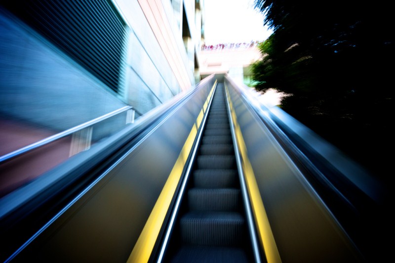 Escalators Photography