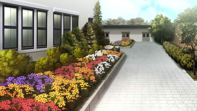 House Entrance Garden (Anime Landscape)