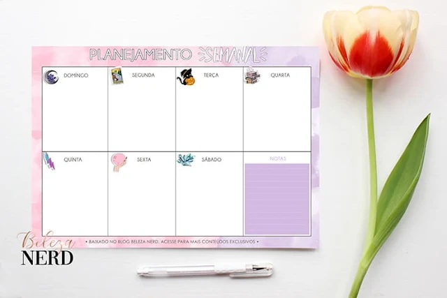 planner semanal gratis