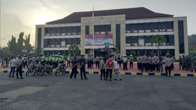 Polisi Terjunkan Ratusan Personel Amankan Perayaan Hari Buruh di Jepara