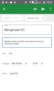 Judul Tugas Google Classrom