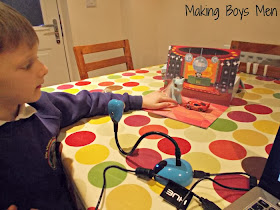 Animation for kids, encouraging creativity, planning and patience.  Plus it was lots of fun, from Making Boys Men