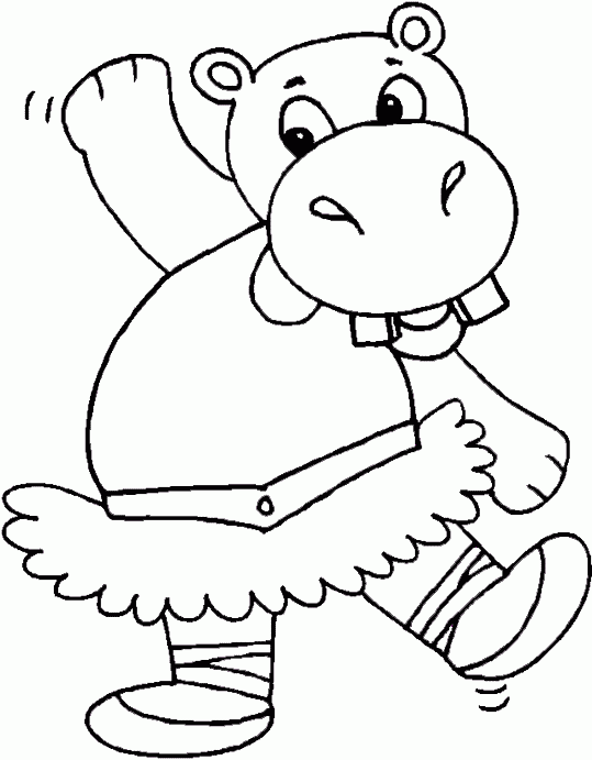 desenhos para colorir hipopótamo desenhos para pintar e imprimir