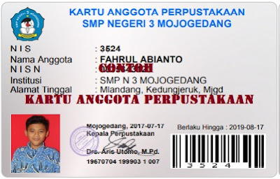 Membuat Kartu Anggota Perpustakaan Dengan SLiMS