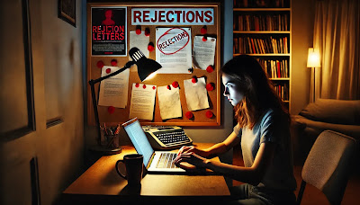 A struggling writer races against a contest deadline, haunted by the weight of rejection and her own fears of failure. When she channels her vulnerability into a supernatural tale of guilt and redemption, she discovers that risk and raw emotion are the keys to both her story—and her personal breakthrough.