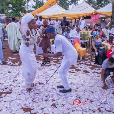Only In Nigeria?!?! Money Spraying At An Event