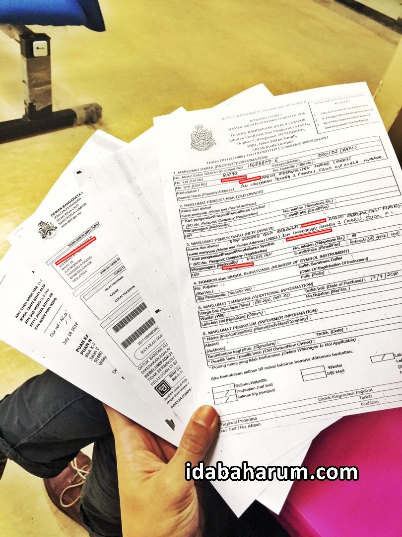 Pertama Kali Bayar Cukai Taksiran G E D I K