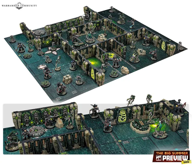 Kill Team Tomb World con Deathwatch contra Necrones en Somneft