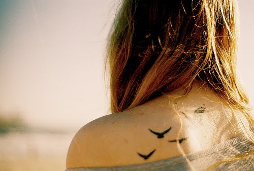 small bird tattoo. small bird tattoos. love irds tattoo.
