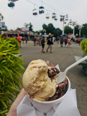 Iowa State Fair Ice Cream from the Dairy Barn