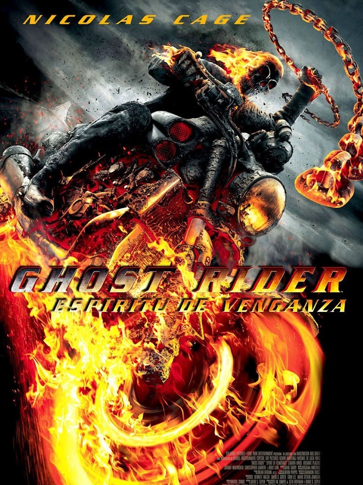 Series de televisión y Peliculas: Ghost Rider: Espíritu de 