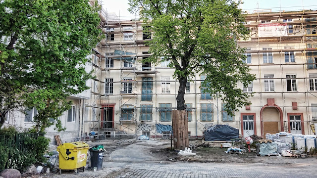 Baustelle Krankenhaus, Danziger Straße 77, 10405 Berlin, 19.04.2014