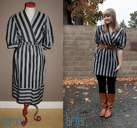 thrift store makeover