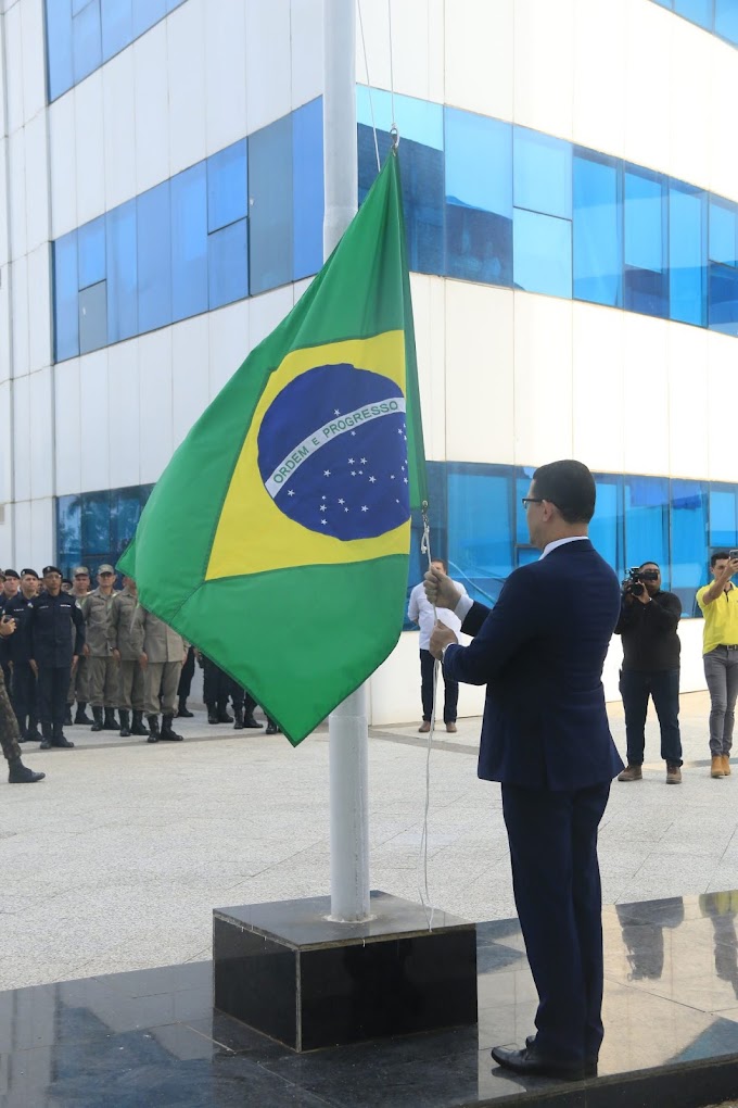 Governo de Rondônia enaltece o dia da Pátria e homenageia profissionais da saúde e segurança pública