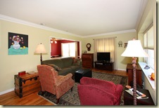 Sunny Living Room with picture window