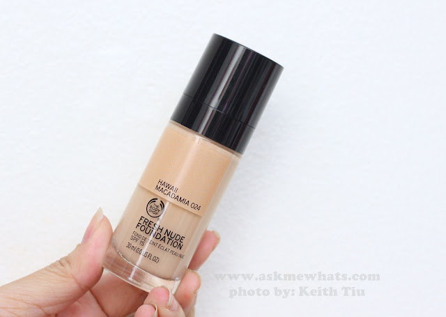 a photo of The Body Shop Fresh Nude Foundation